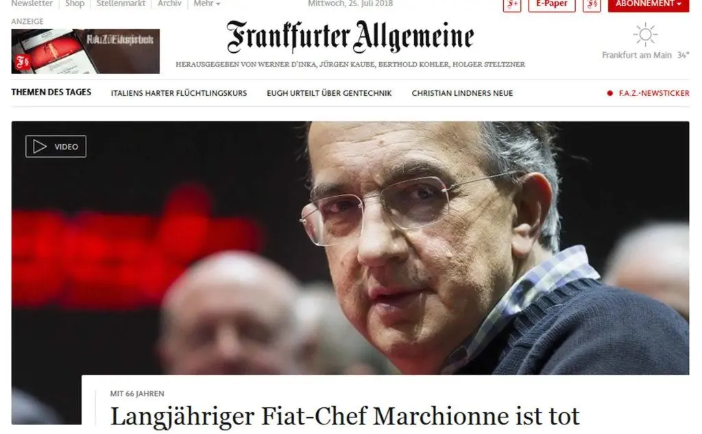Il Frankfurter Allgemeine