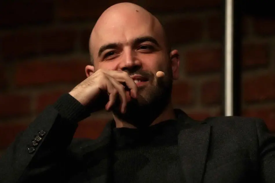 Roberto Saviano (Ansa/Epa)
