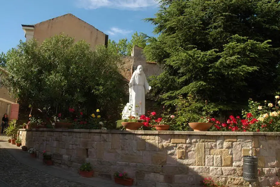 La casa natale di Sant'Ignazio, a Laconi (foto L'Unione Sarda)