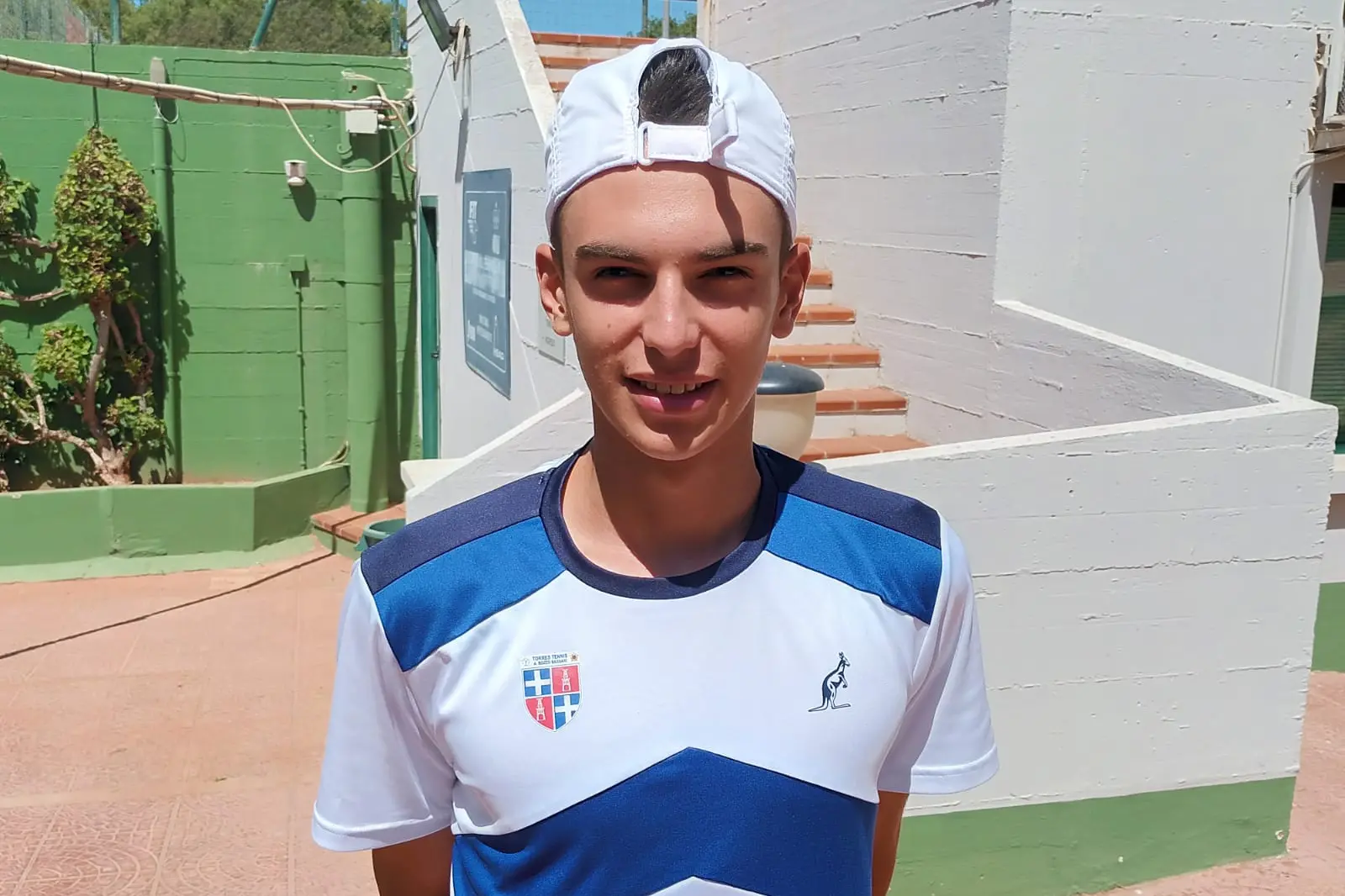 Matteo Mura della Torres Tennis (Foto Antonio Burruni)