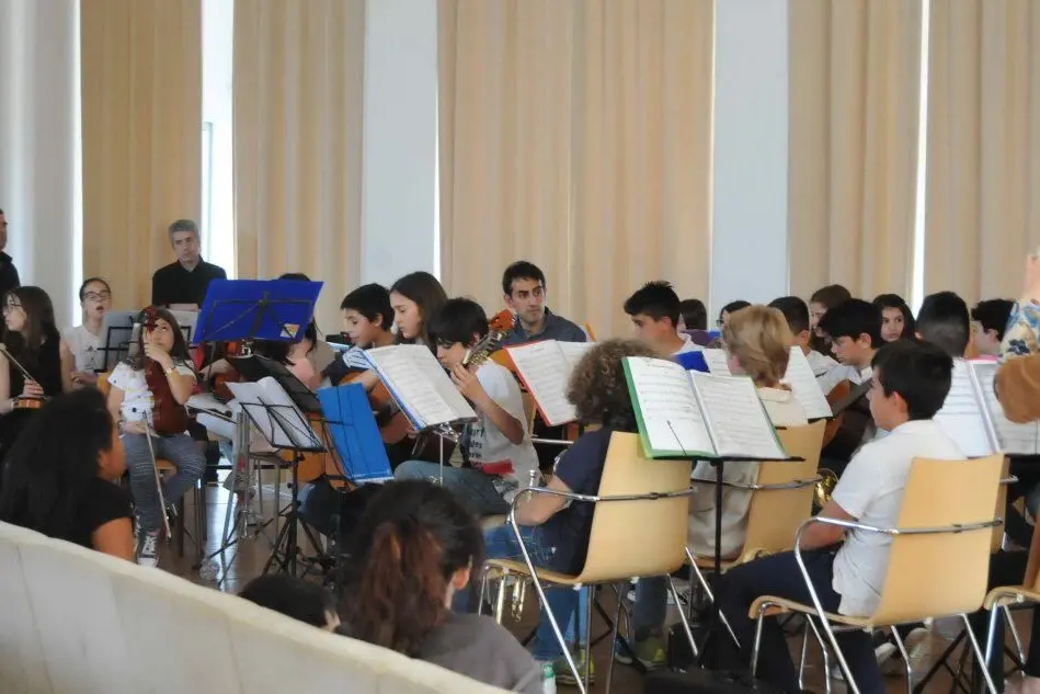 Un momento della Rassegna musicale Ettore Pais