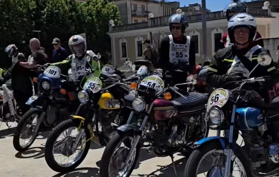 Motogiro, oltre 150 centauri all’arrivo ai Giardini