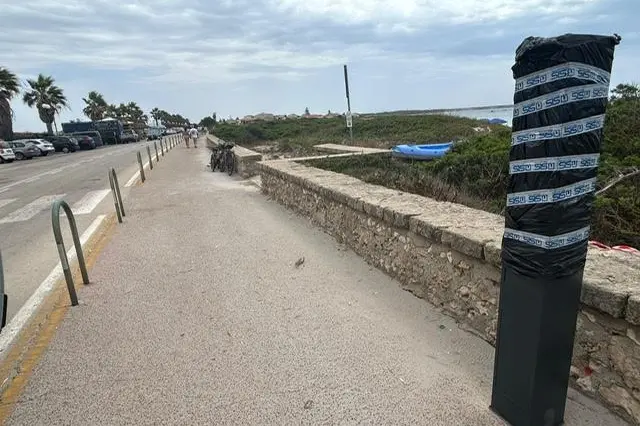 Il lungomare di Putzu Idu (Foto Sara Pinna)