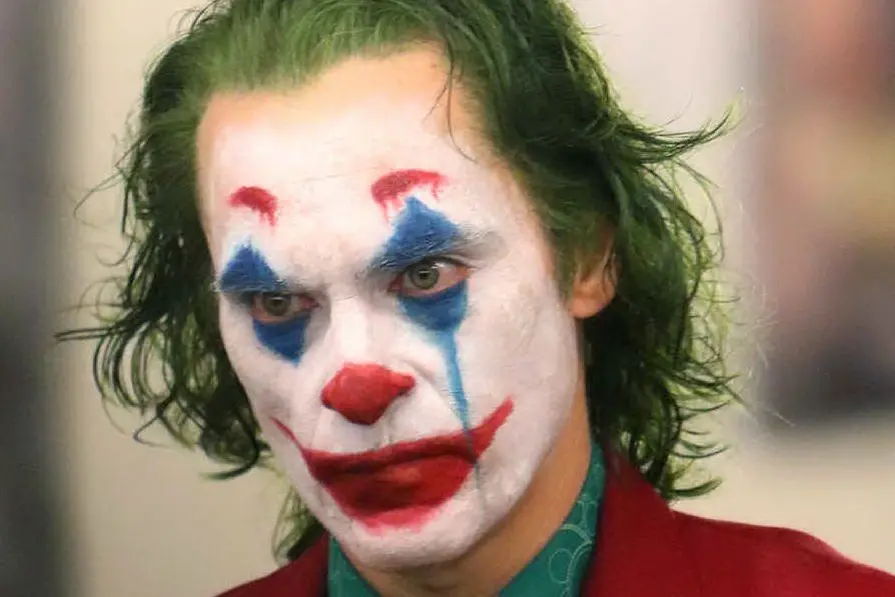 L'attore Joaquin Phoenix nei panni di Joker (Archivio L'Unione Sarda)