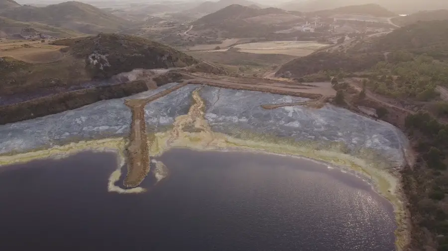 Una veduta verso la Marmilla (L'Unione Sarda)