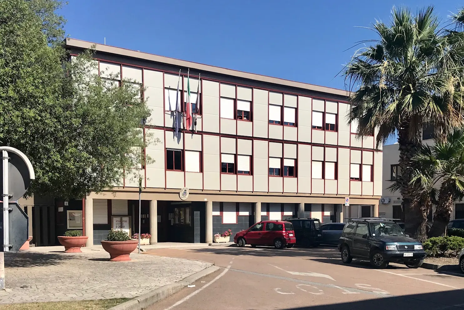 Il municipio di Muravera