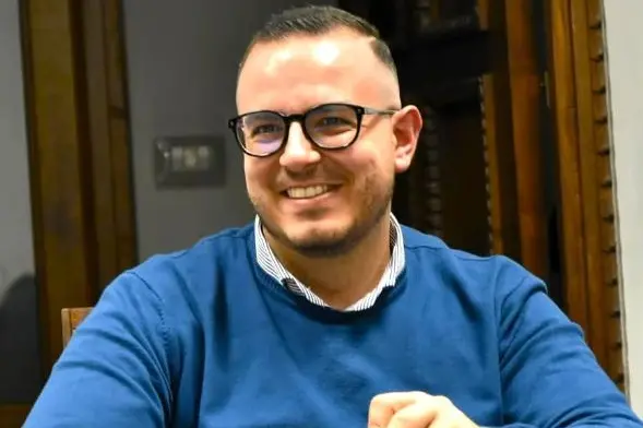 il presidente dell'Unione Coros, Cristian Budroni (foto concessa)