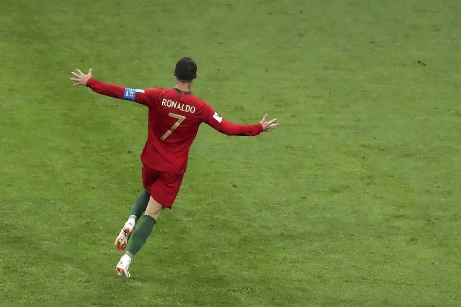 Cristiano Ronaldo, è magia
