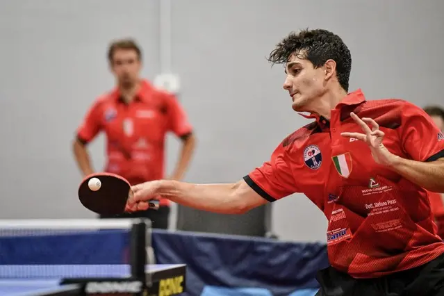 Marco Antonio Cappuccio del Tennistavolo Sassari (Foto Ufficio Stampa TT Sassari)