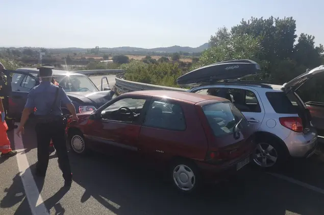 Il luogo dell'incidente (foto A. Serreli)