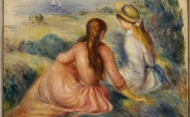 &quot;Le fanciulle sul prato&quot; di Renoir