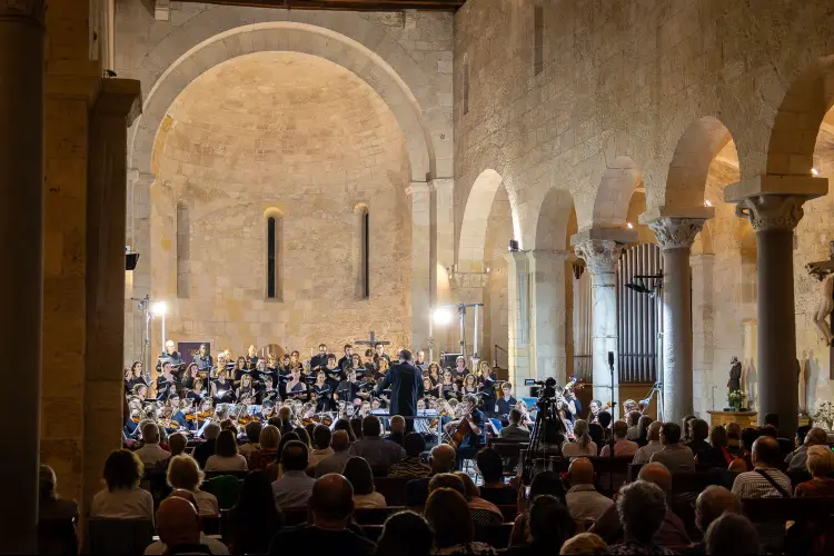 Voci d'Europa nella basilica a Porto Torres (foto concessa)