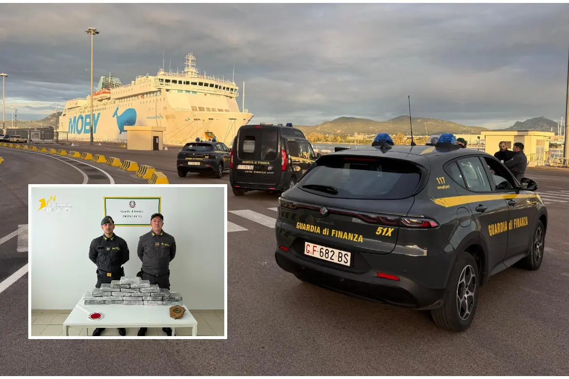 L'operazione della GdF ad Olbia