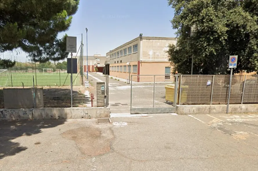 La scuola Giua di via Montecassino