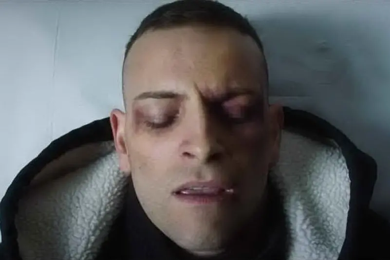 Una scena del film \"Sulla mia pelle\"