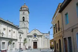 La parrocchia di Mogoro (foto L'Unione Sarda - Pintori)
