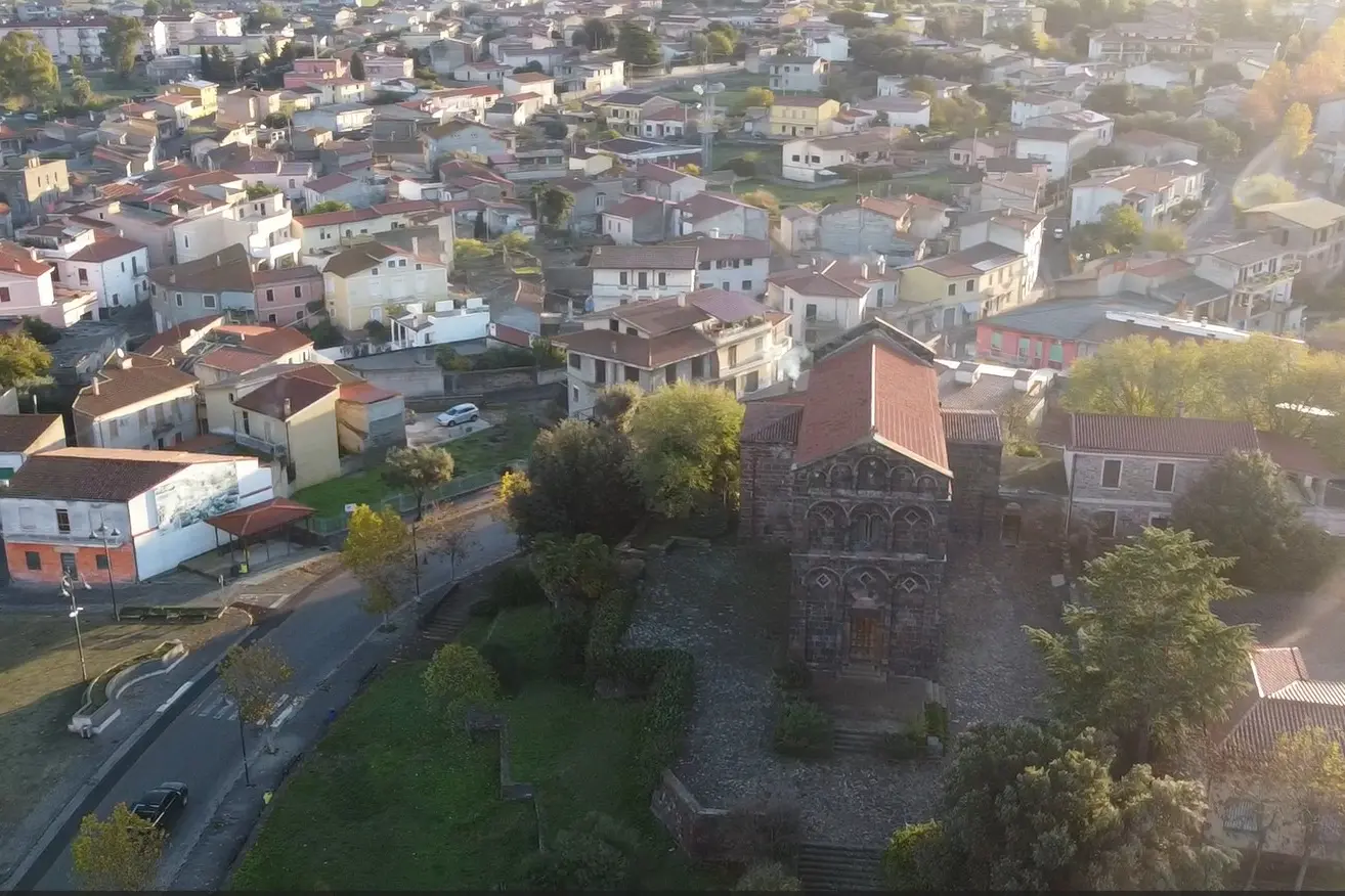 Una panoramica di Ottana