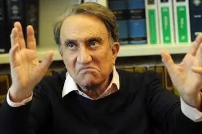 Emilio Fede (archivio L'Unione Sarda)