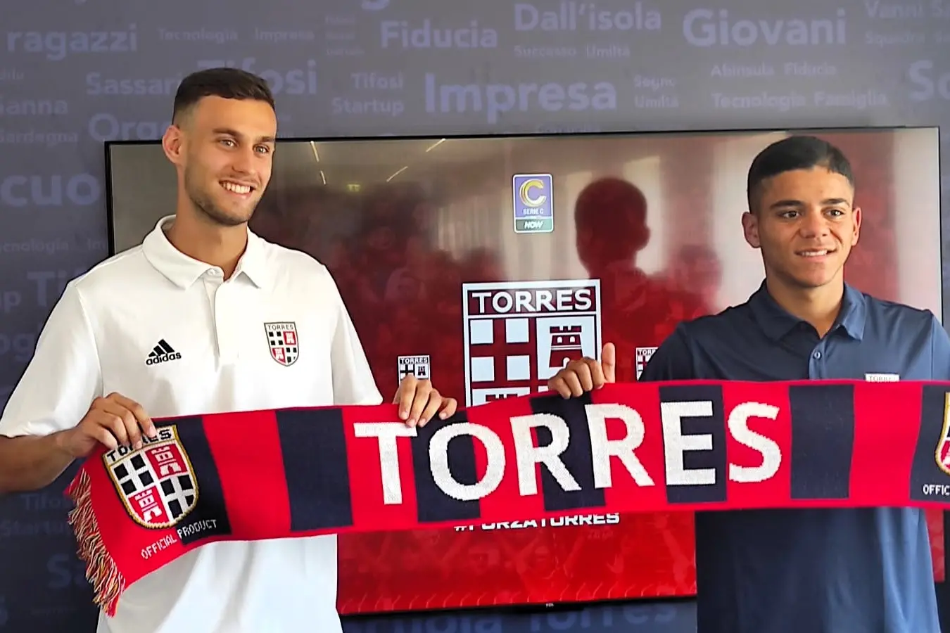 Sajmir Dumani (con la maglia bianca) e Gabriel Iovieno (foto G. Marras)