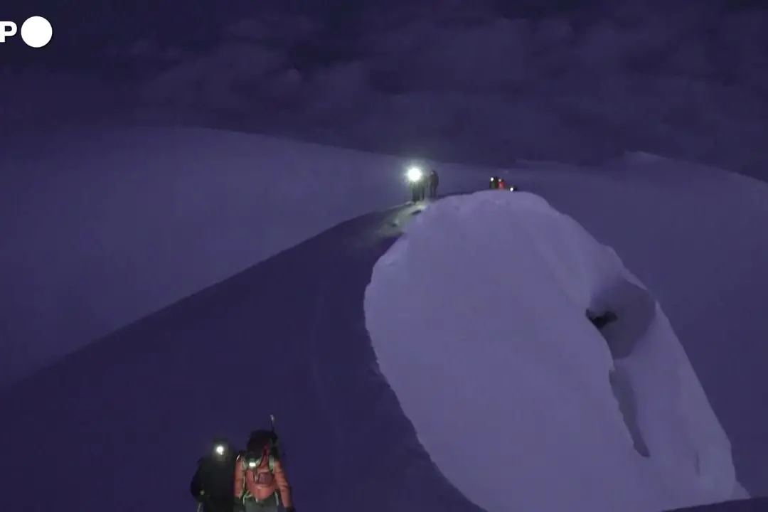 Monte Bianco ora è a quota 4.807, in tre anni cresciuto di 1,8 metri