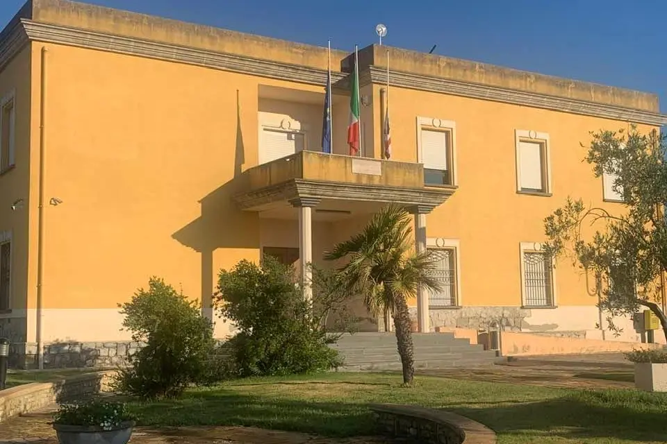 Il municipio di Simala (foto concessa)