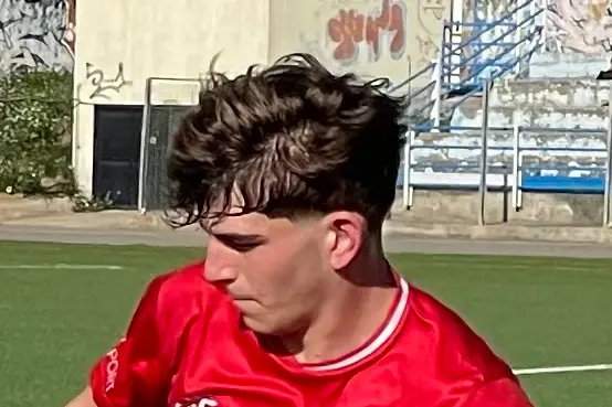 Riccardo Arangino, nuovo attaccante della Ferrini (foto Spignesi)