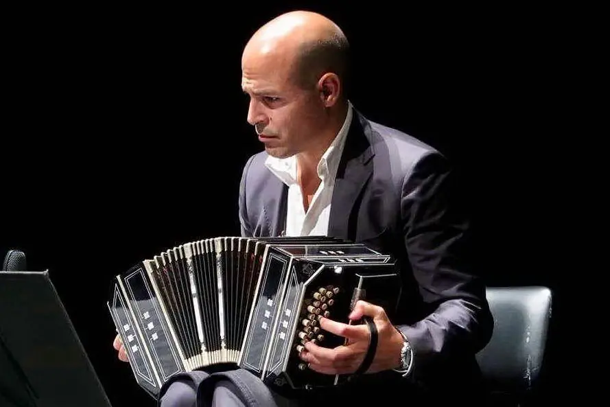 Il bandoneonista Fabio Furia