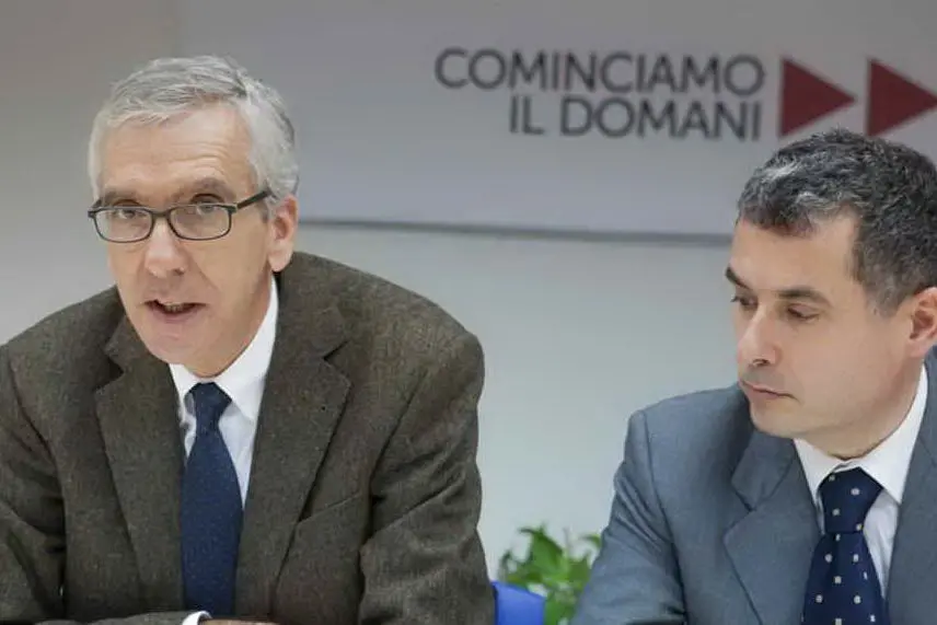 Francesco Pigliaru e Silvio Lai