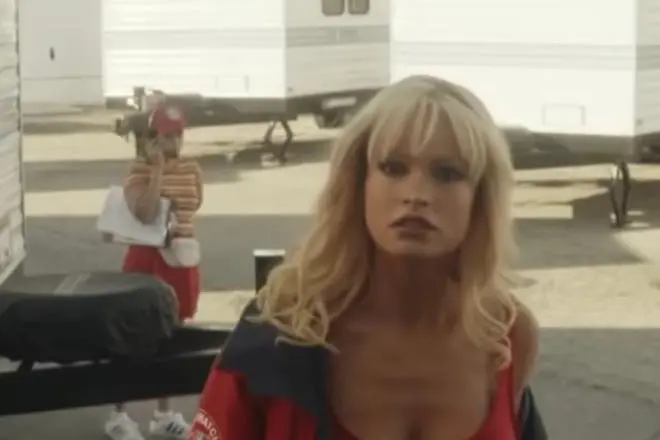 Pamela Anderson nel telefim Baywatch