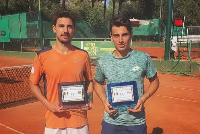 Omar Giacalone e Jacopo Stefanini, vincitori del doppio