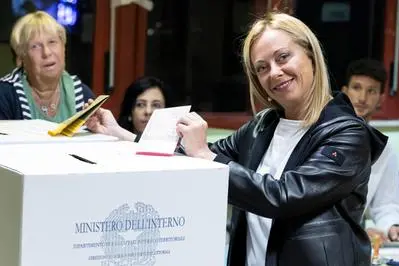 Giorgia Meloni (Ansa)
