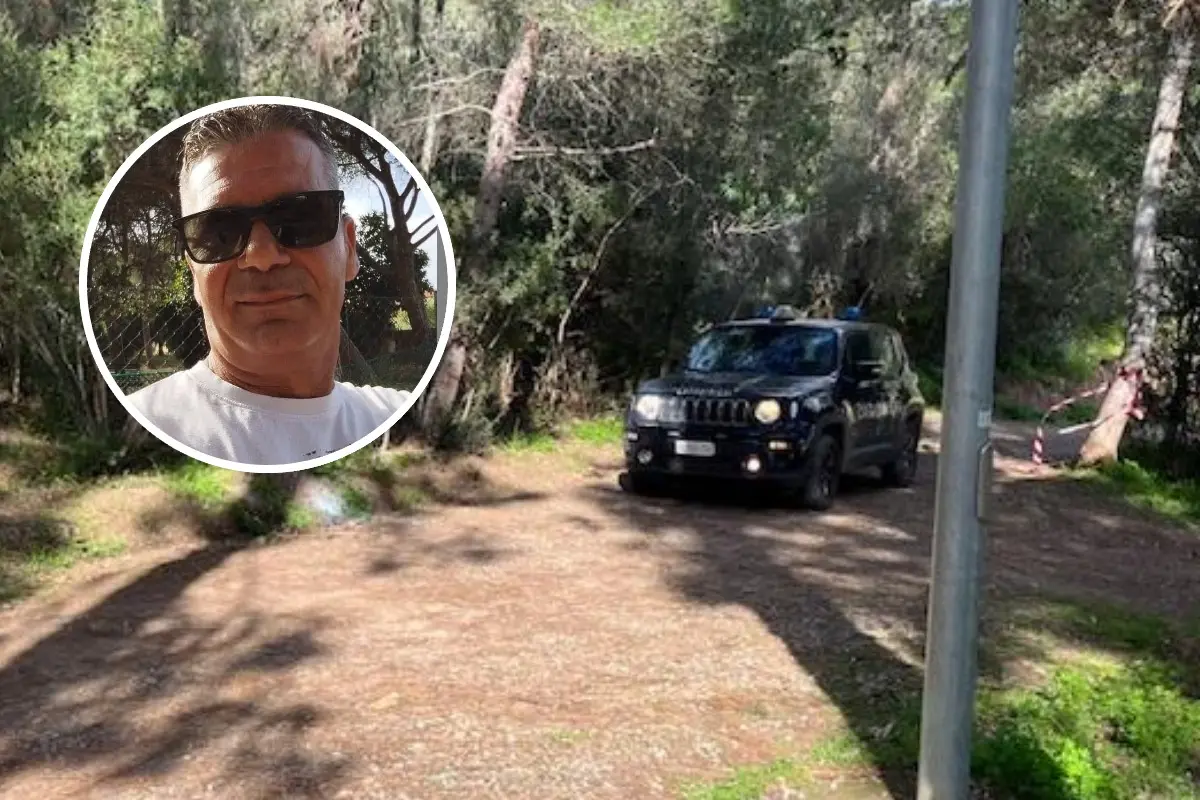 A sinistra la vittima, Giovanni Musu (L'Unione Sarda)