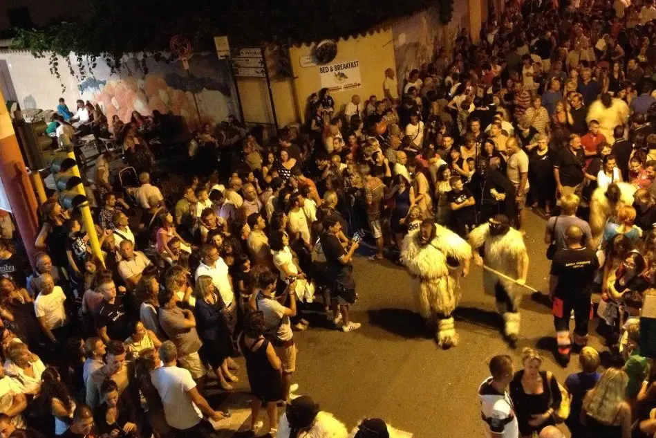 La sfilata di ieri a Muravera