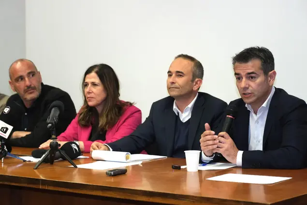 La presentazione della candidatura di Massimo Zedda