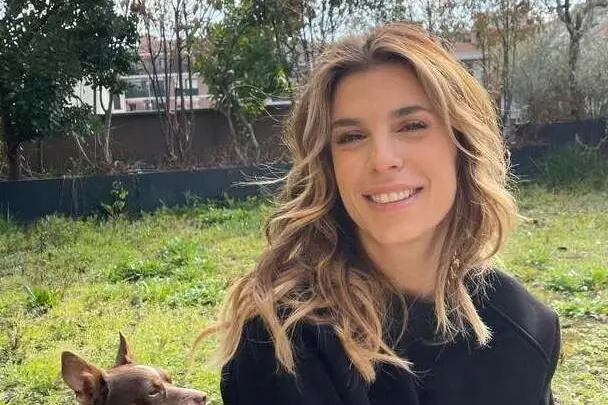 La seconda vita di Nello, dal canile a casa Canalis