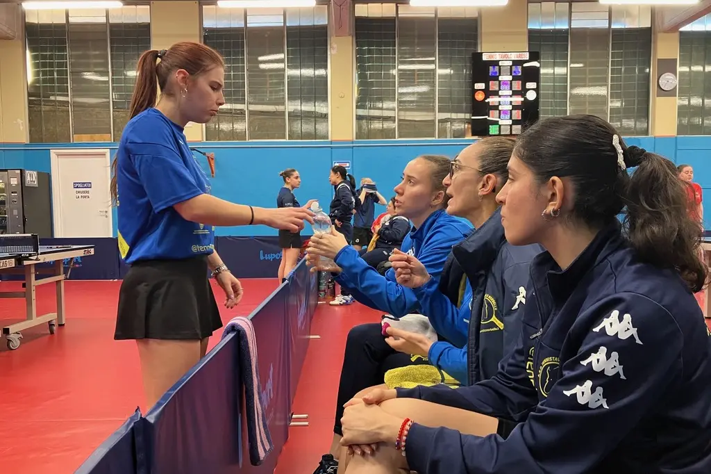 Il Norbello Blu, nella foto, ha concluso al primo posto il girone D della serie A2 (Foto Ufficio Stampa ASD Norbello)