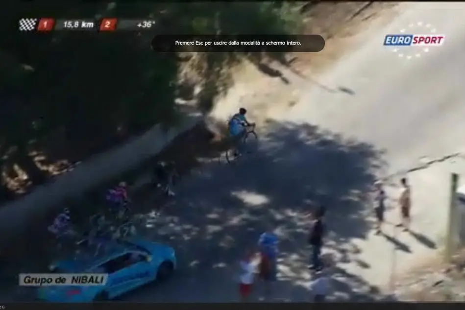 La fuga di Nibali