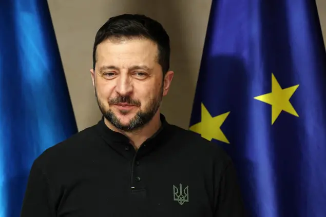 Volodymyr Zelensky, presidente dell'Ucraina (foto Ansa)