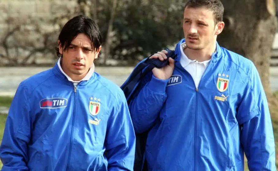 Mauro Esposito e Antonio Langella in Nazionale
