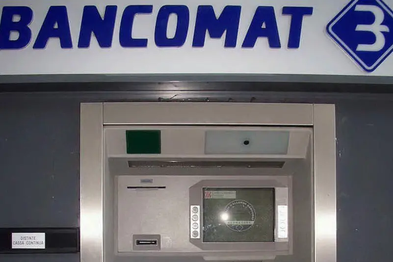Uno sportello bancomat