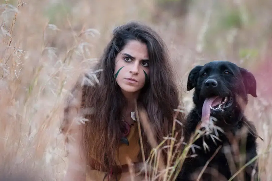 Veronica Obinu nei panni di Iskìda - foto Alec Cani