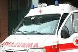 Un'ambulanza (Archivio L'Unione Sarda