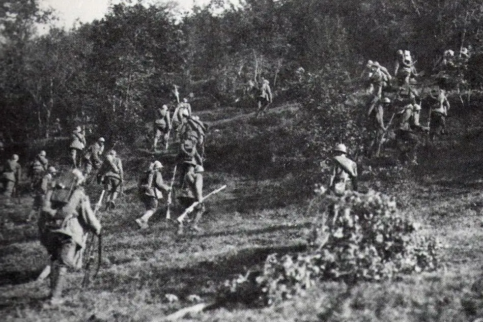 Un'immagine della Grande guerra
