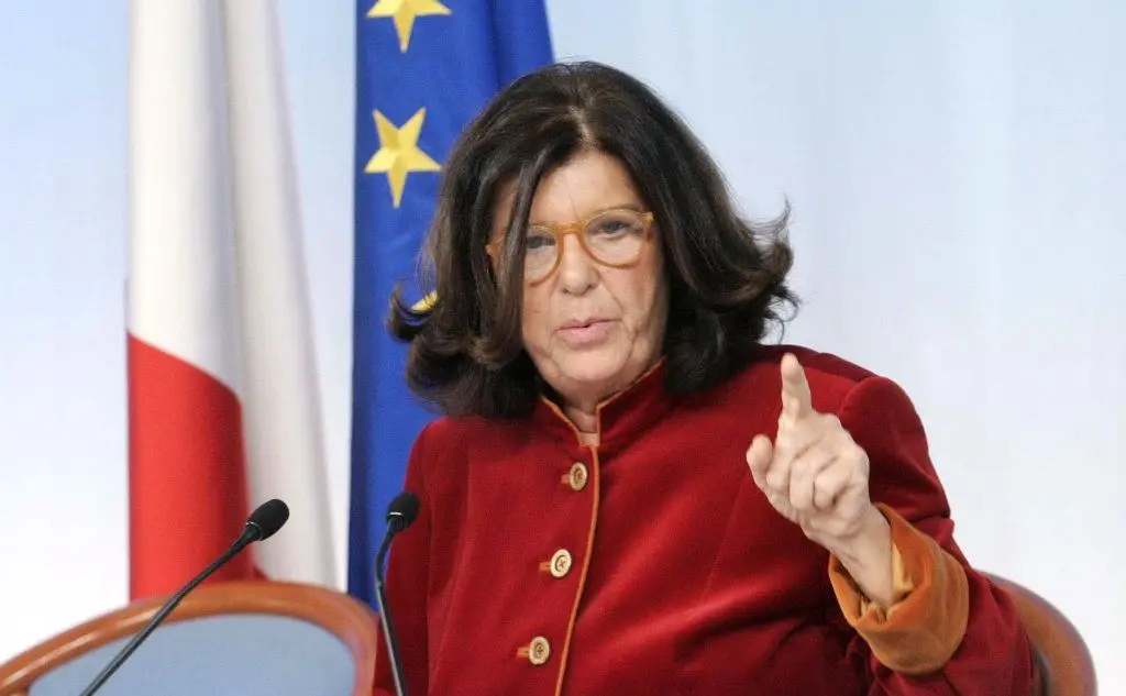 L'ex ministro della Giustizia Paola Severino