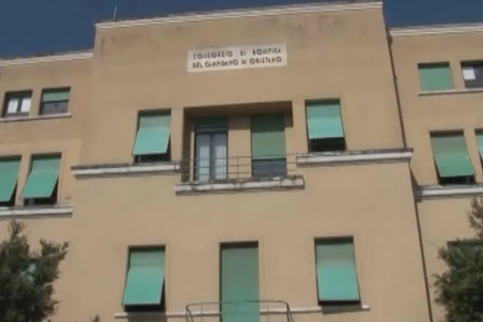 La sede del Consorzio di bonifica a Oristano