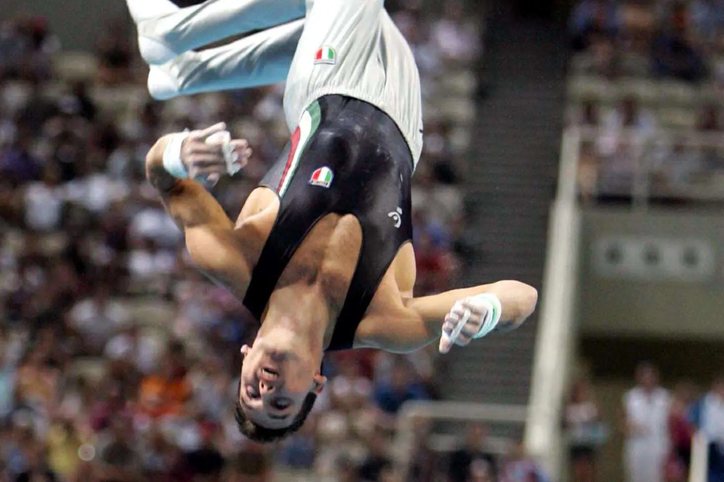 Igor Cassina alle Olimpiadi di Atene 2004 (Ansa)