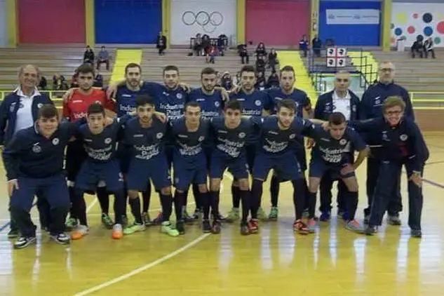 L'Under 21 del Cagliari Futsal che ha centrato la Final Eight di coppa