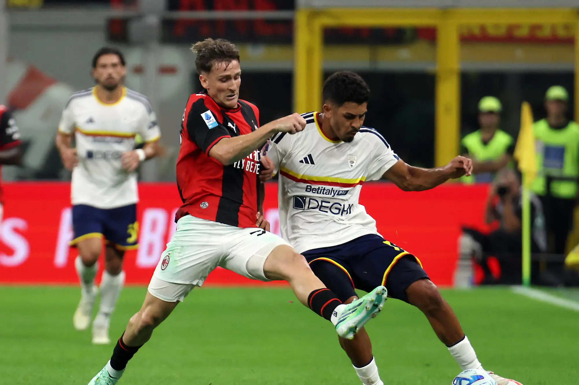 Milan-Lecce ANSA / MATTEO BAZZI