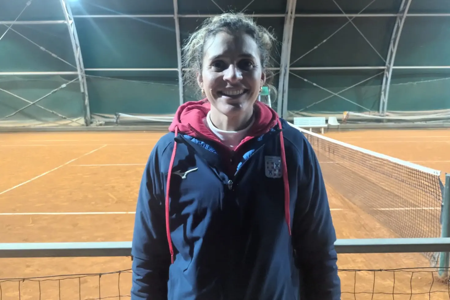 Carla Lucero, capitana del Tc Cagliari (foto Antonio Burruni)