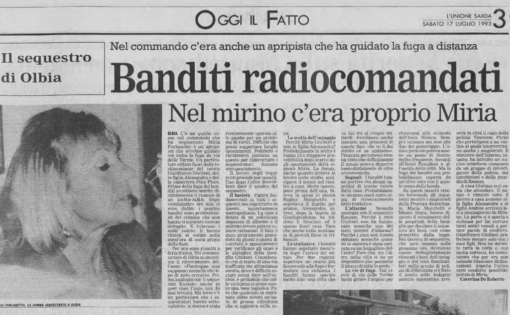 I banditi entrarono in azione vestiti da carabinieri